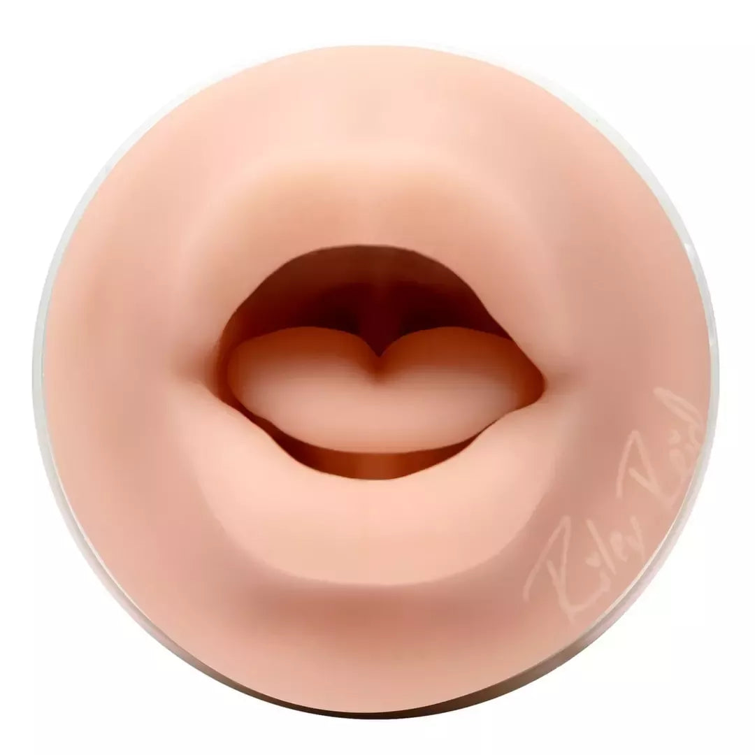 Fleshlight Insomnia Riley Reid Mouth Intimate Machine smėlio spalvos 24,7 cm