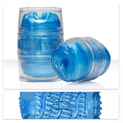 Fleshlight Quickshot Alien Blue kompaktiškas intymus prietaisas