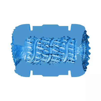 Fleshlight Quickshot Alien Blue kompaktiškas intymus prietaisas