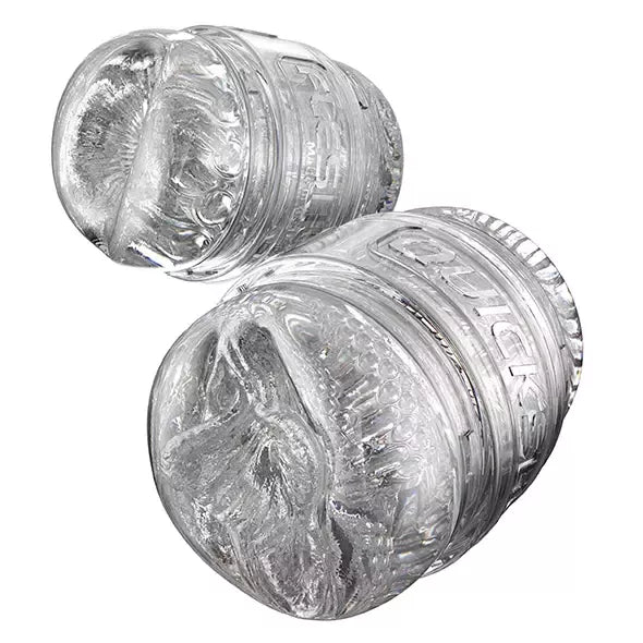 Fleshlight Quickshot Mia Malkova kompaktiškas intymios higienos prietaisas, skaidrus