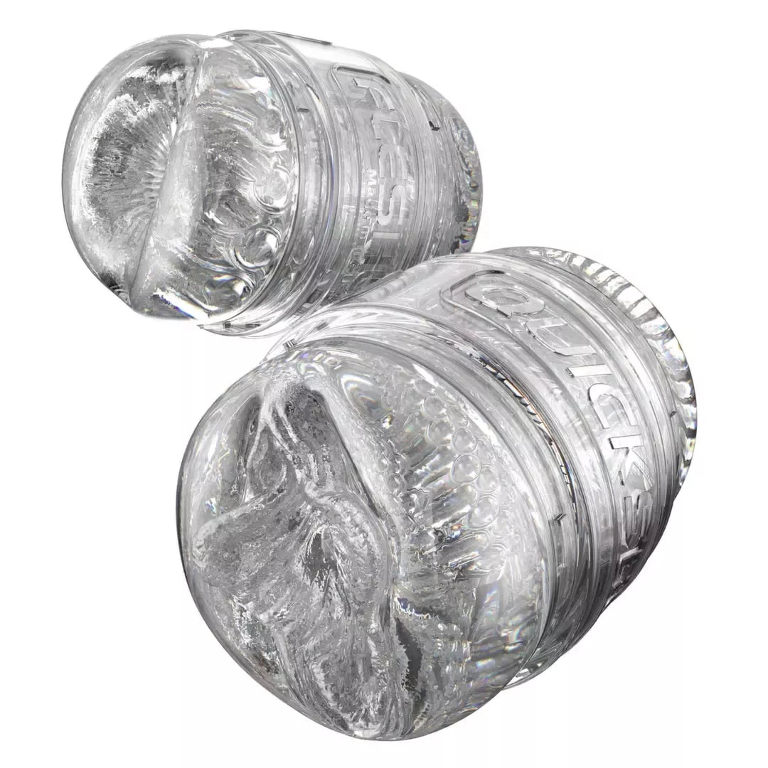 Fleshlight Quickshot Mia Malkova kompaktiškas intymios higienos prietaisas, skaidrus