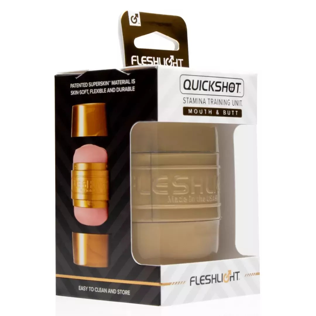 Fleshlight Quickshot Stamina Lady & Butt kompaktiškas treniruoklis
