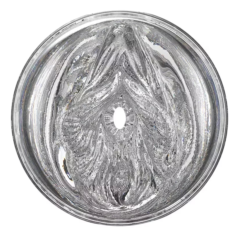Fleshlight Quickshot Stoya Clear kompaktiškas intymus įrenginys