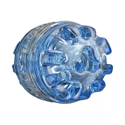 Fleshlight Quickshot Turbo Blue Ice kompaktiškas intymus įrenginys