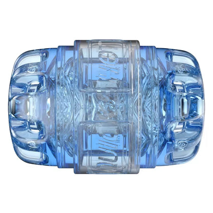 Fleshlight Quickshot Turbo Blue Ice kompaktiškas intymus įrenginys