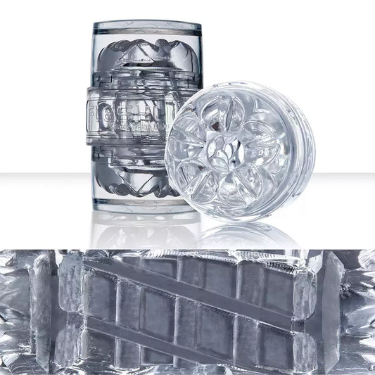 Fleshlight Quickshot Vantage kompaktiškas skaidrus intymus įrenginys