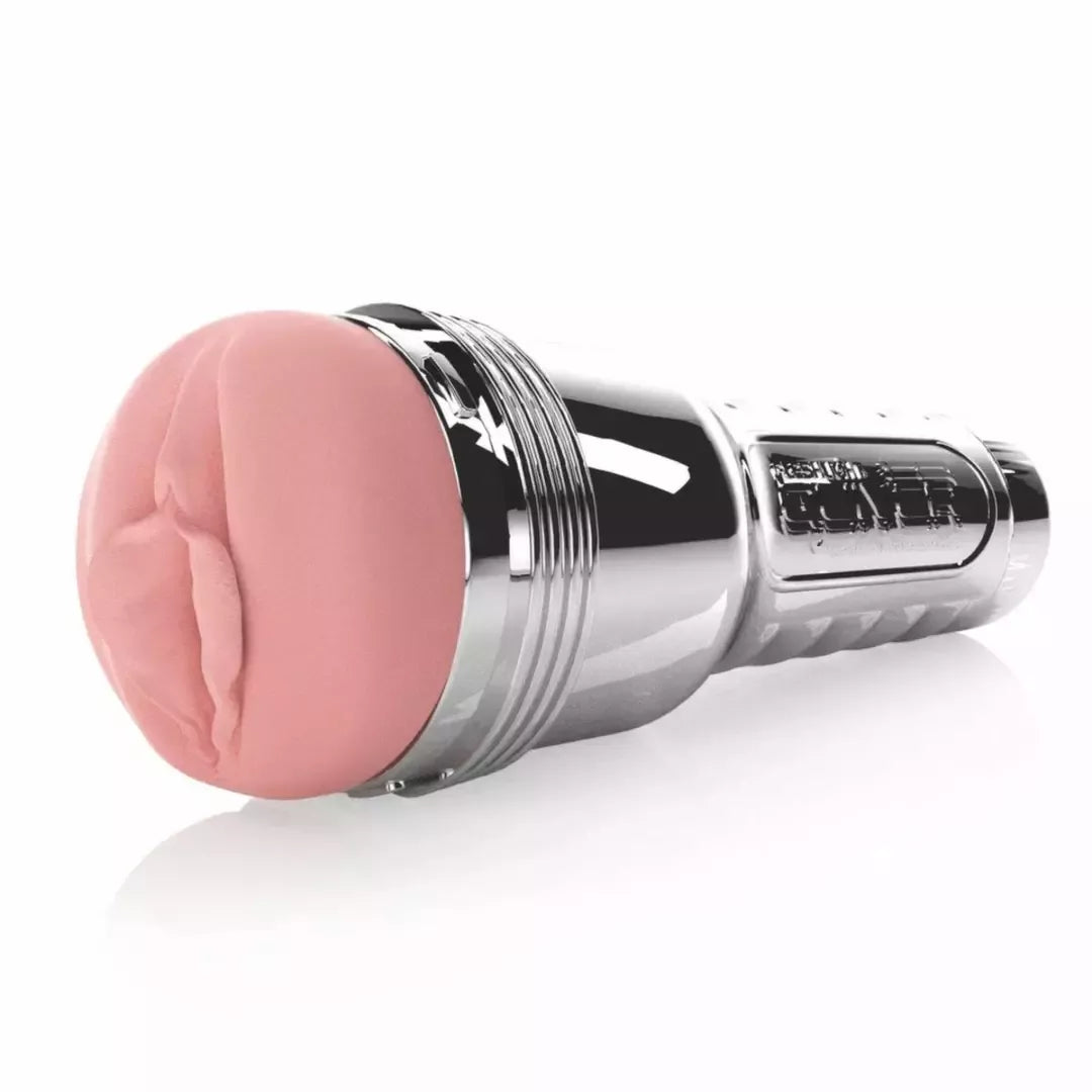 Fleshlight Quiver Vibrating Intimate Machine su šildymo sistema, juoda