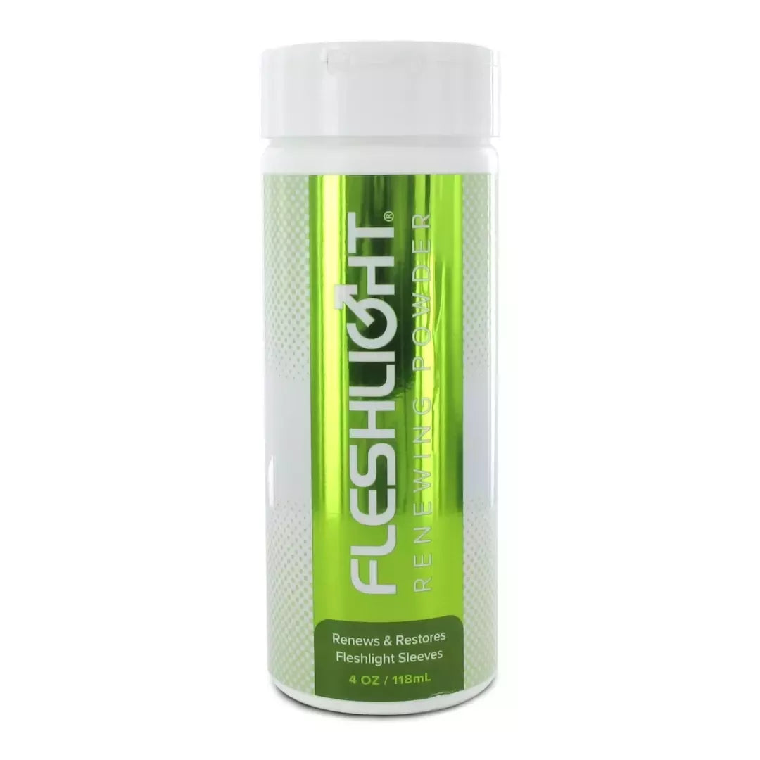 Fleshlight Renewing Powder 118ml – priežiūros priemonė intymiems priedams