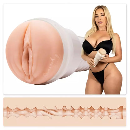Fleshlight Savannah Bond Signature Intimate Machine 25cm odos tekstūra