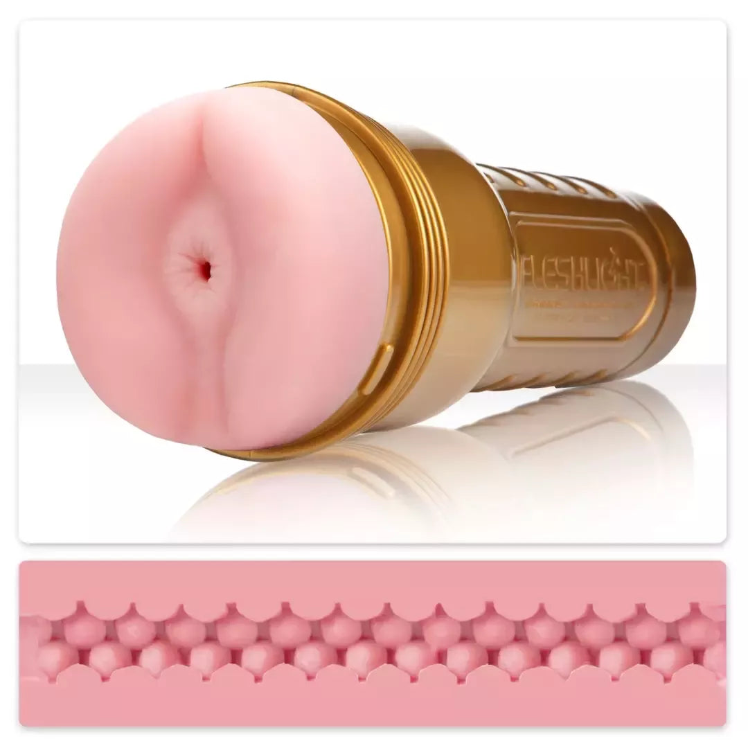 Fleshlight Stamina Training Unit STU Gold Case intymus treniruoklis 810476019402