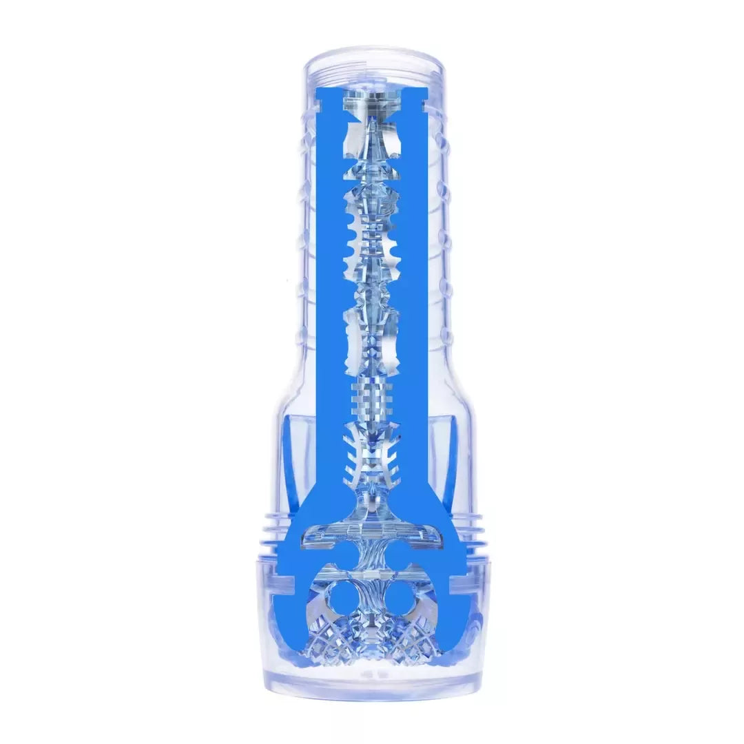 Fleshlight Turbo Core skaidrus intymus prietaisas su daugiasluoksne sistema