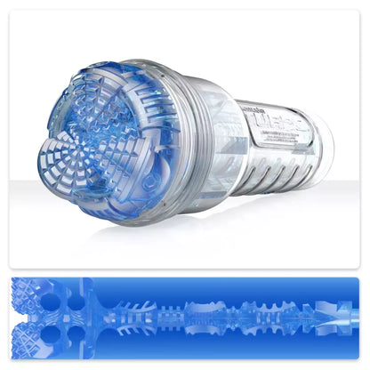 Fleshlight Turbo Core skaidrus intymus prietaisas su daugiasluoksne sistema