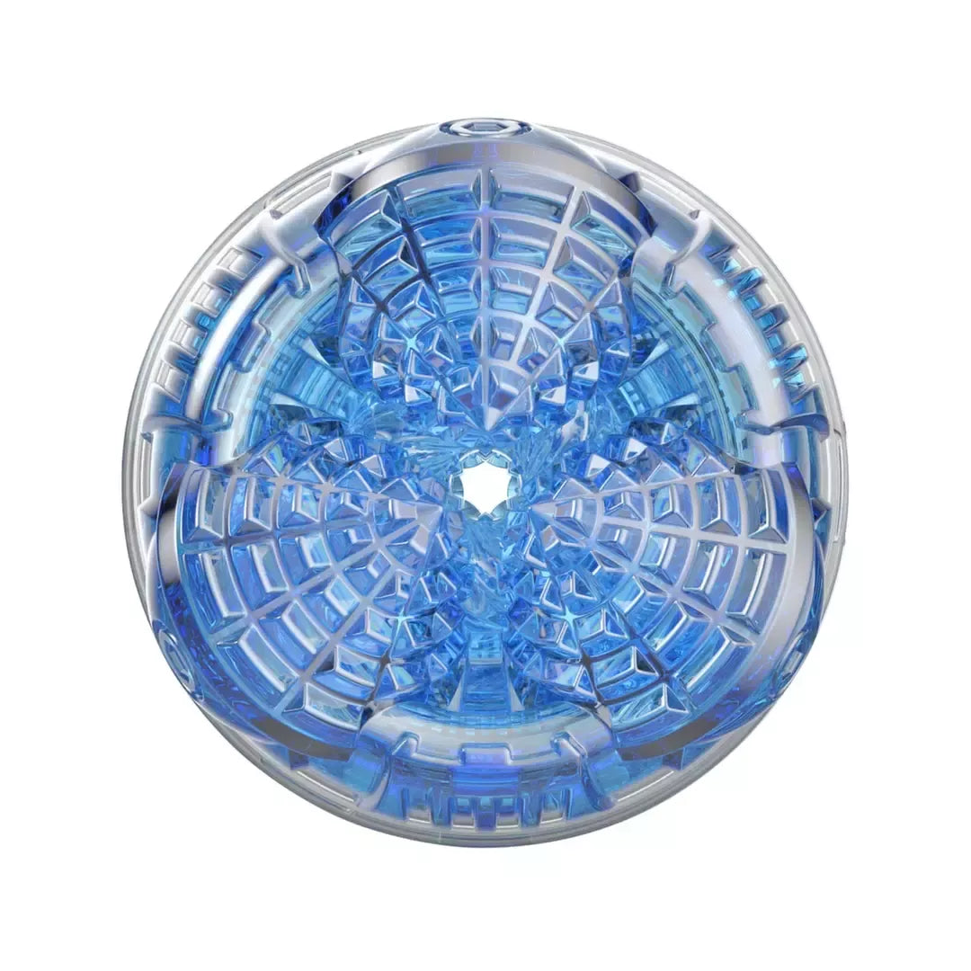 Fleshlight Turbo Core skaidrus intymus prietaisas su daugiasluoksne sistema