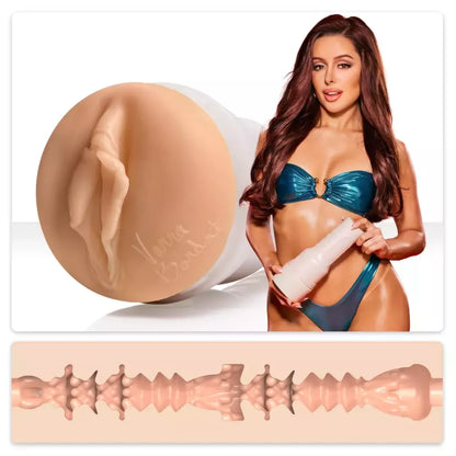 Fleshlight Vanna Bardot Dopamine intymusis prietaisas, šviesus atspalvis, 24,8 cm