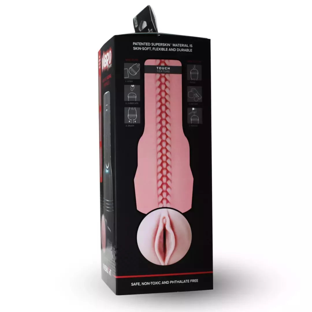 Fleshlight Vibro Pink Lady Touch intymus prietaisas su vibracine sistema 25,5 cm