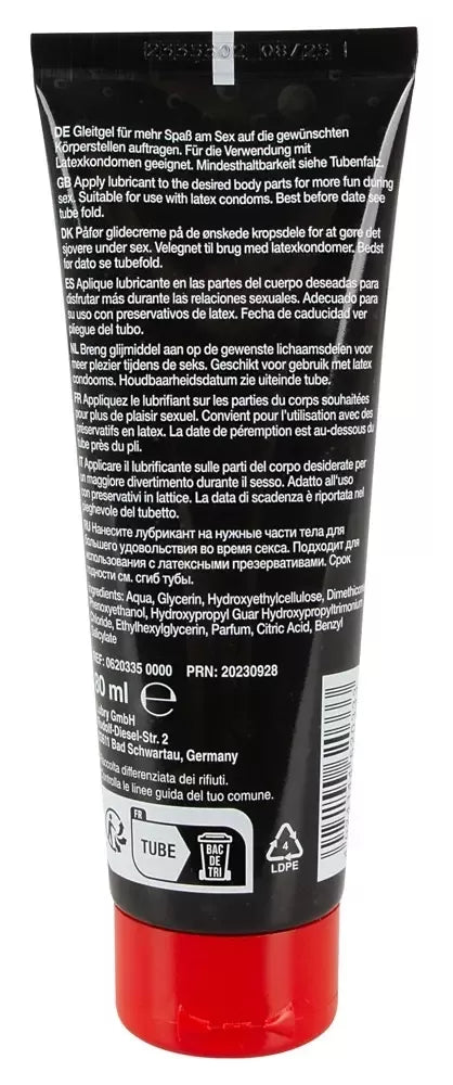 Flutschi Hybrid Intimate Gel intymus gelis su gintaro aromatu, 80 ml