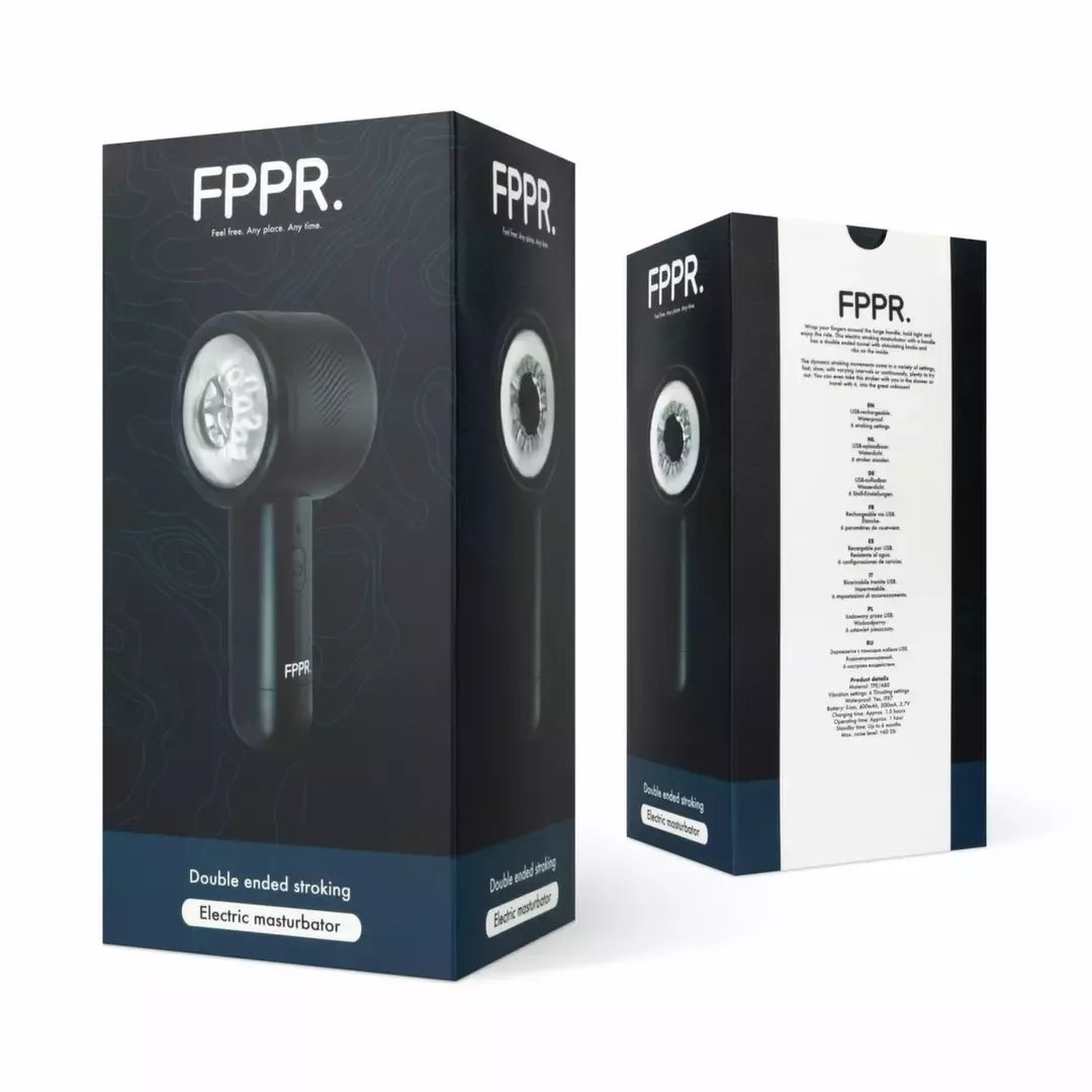 FPPR elektrinis masturbatorius, modelis 8719934010994, vandeniui atsparus, 6 režimai, USB