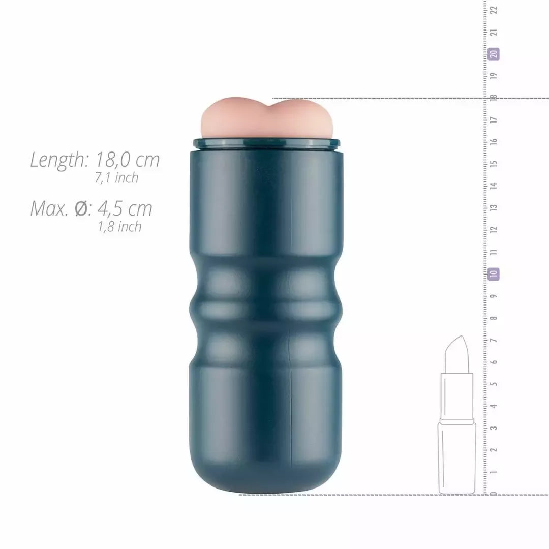 FPPR Intimate Machine Sleeve anatominė analinė mova, neutralaus atspalvio