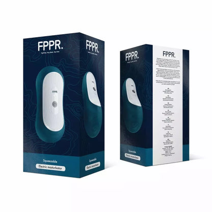 FPPR suspaudžiamas intymus vibruojantis prietaisas su lanksčiu silikoniniu dėklu