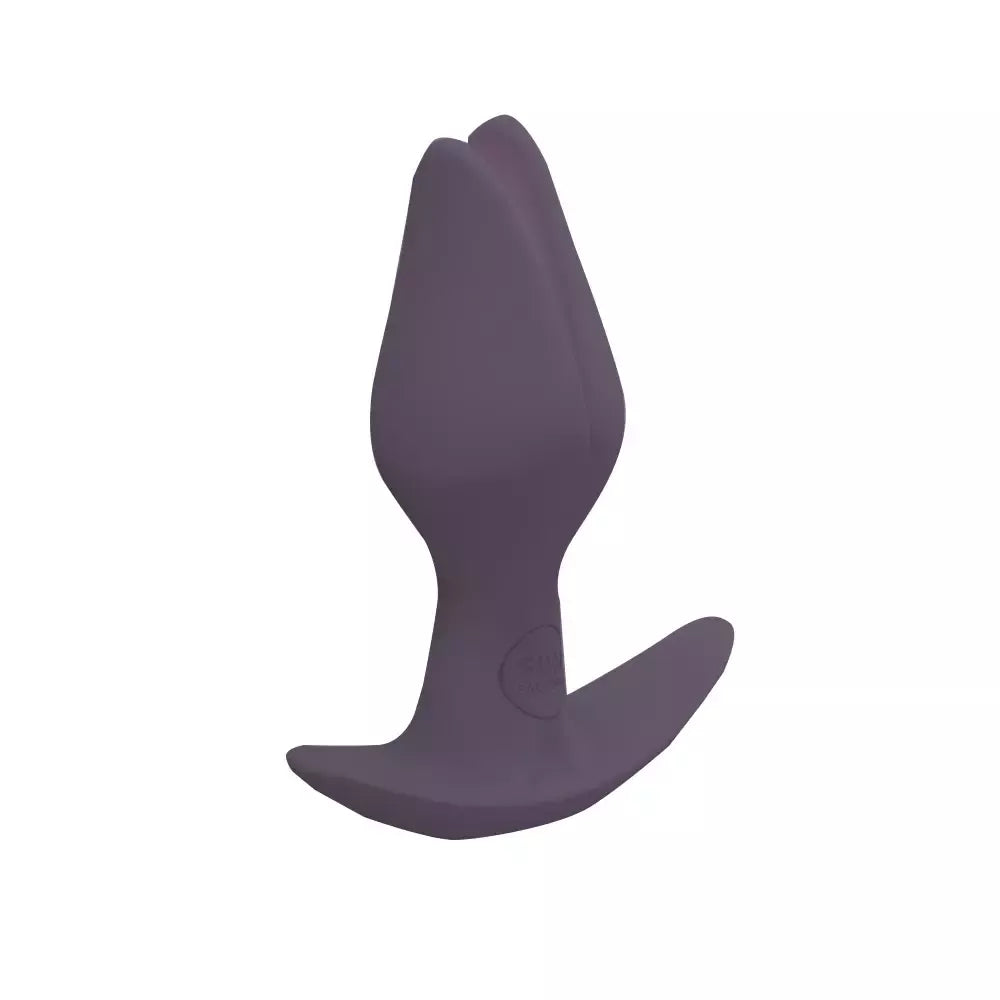 Fun Factory Bootie Fem Intimate Plug, asimetriškas, Dark Taupe, 8,5 cm