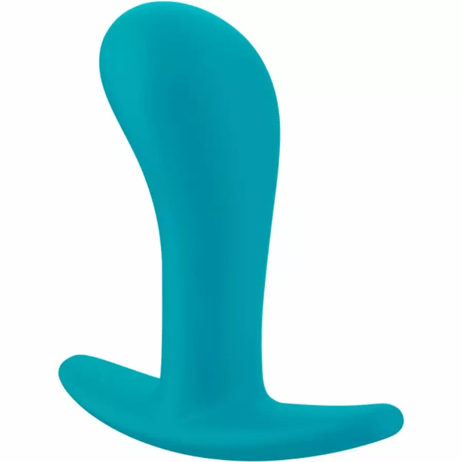 Fun Factory Bootie M akvamarininis silikoninis analinis kamštis, 9,5 cm