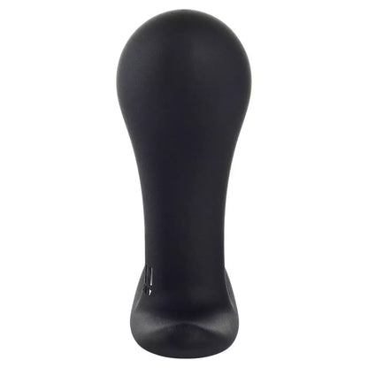 Fun Factory Bootie Small Black – kompaktinis silikoninis analinis kamštis, 7,5 cm