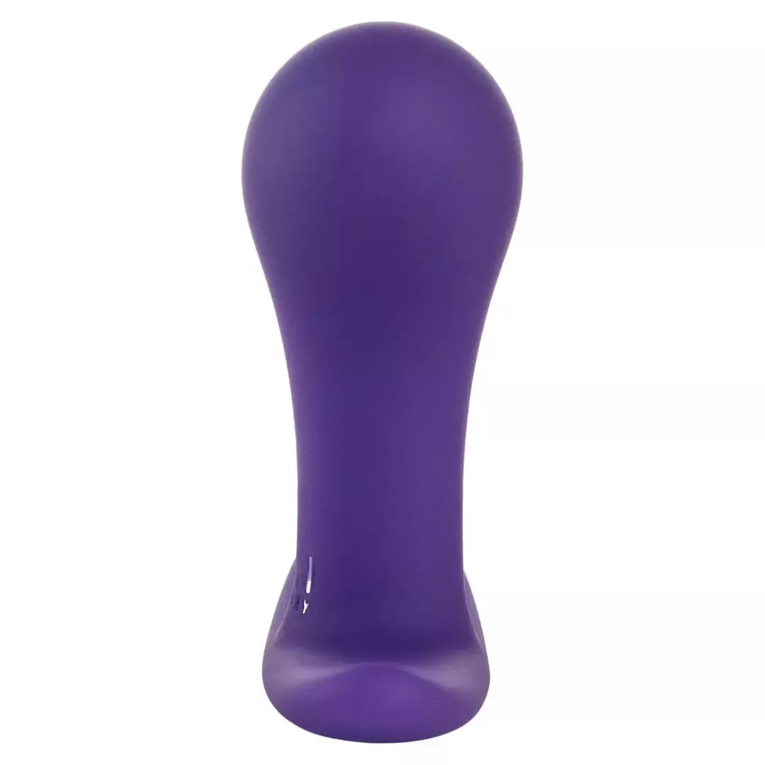 Fun Factory Bootie Violet Small – kompaktiškas silikoninis analinis kamštis 7,5 cm