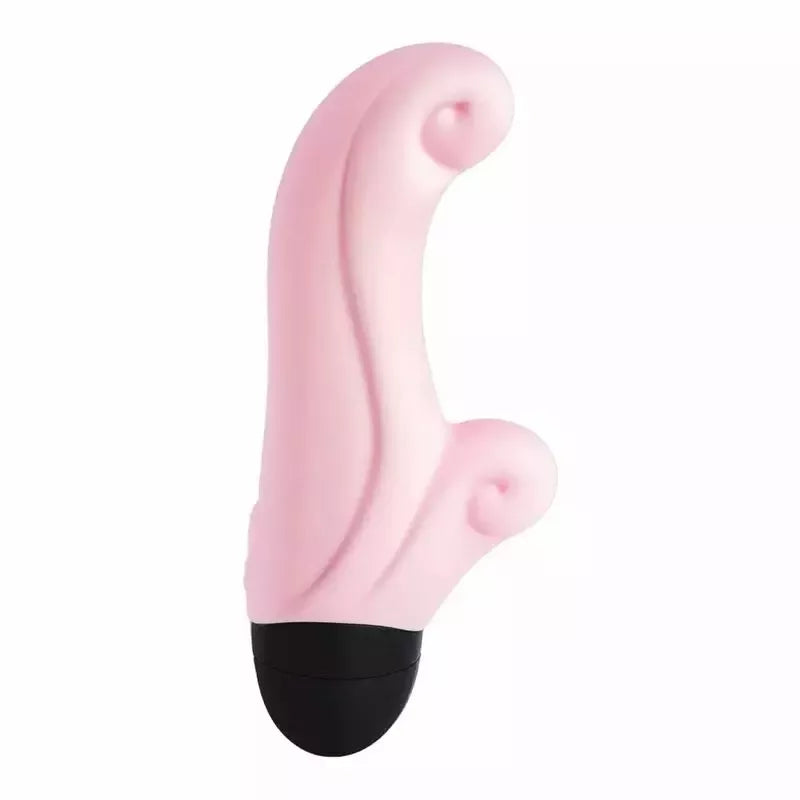 Fun Factory Ocean Pink – Kompaktiška dvigubo veikimo vibracinė sistema, atspari vandeniui
