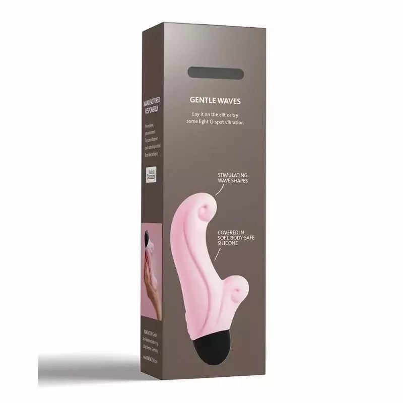 Fun Factory Ocean Pink – Kompaktiška dvigubo veikimo vibracinė sistema, atspari vandeniui