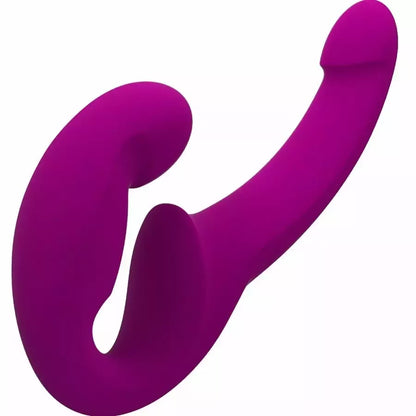 Fun Factory Share Lite dvipusė intymi sistema, gervuogių spalvos silikonas, 6,5 col.