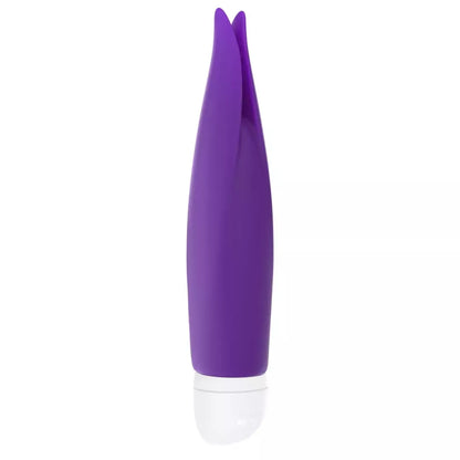 Fun Factory Volita Violet mini vibratorius – kompaktiškas, vandeniui atsparus, veikiantis su baterijomis
