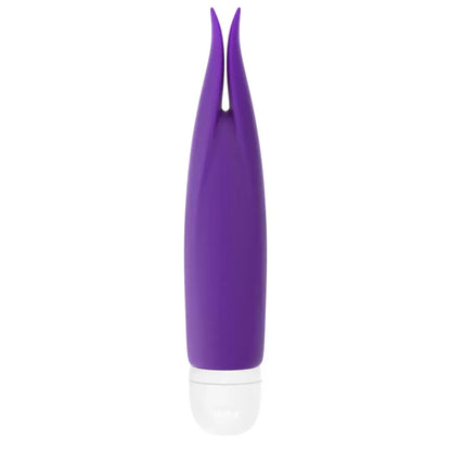 Fun Factory Volita Violet mini vibratorius – kompaktiškas, vandeniui atsparus, veikiantis su baterijomis
