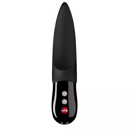 Fun Factory Volta G5 Black – dvigubo antgalio vibruojanti sistema, atspari vandeniui, 19 cm