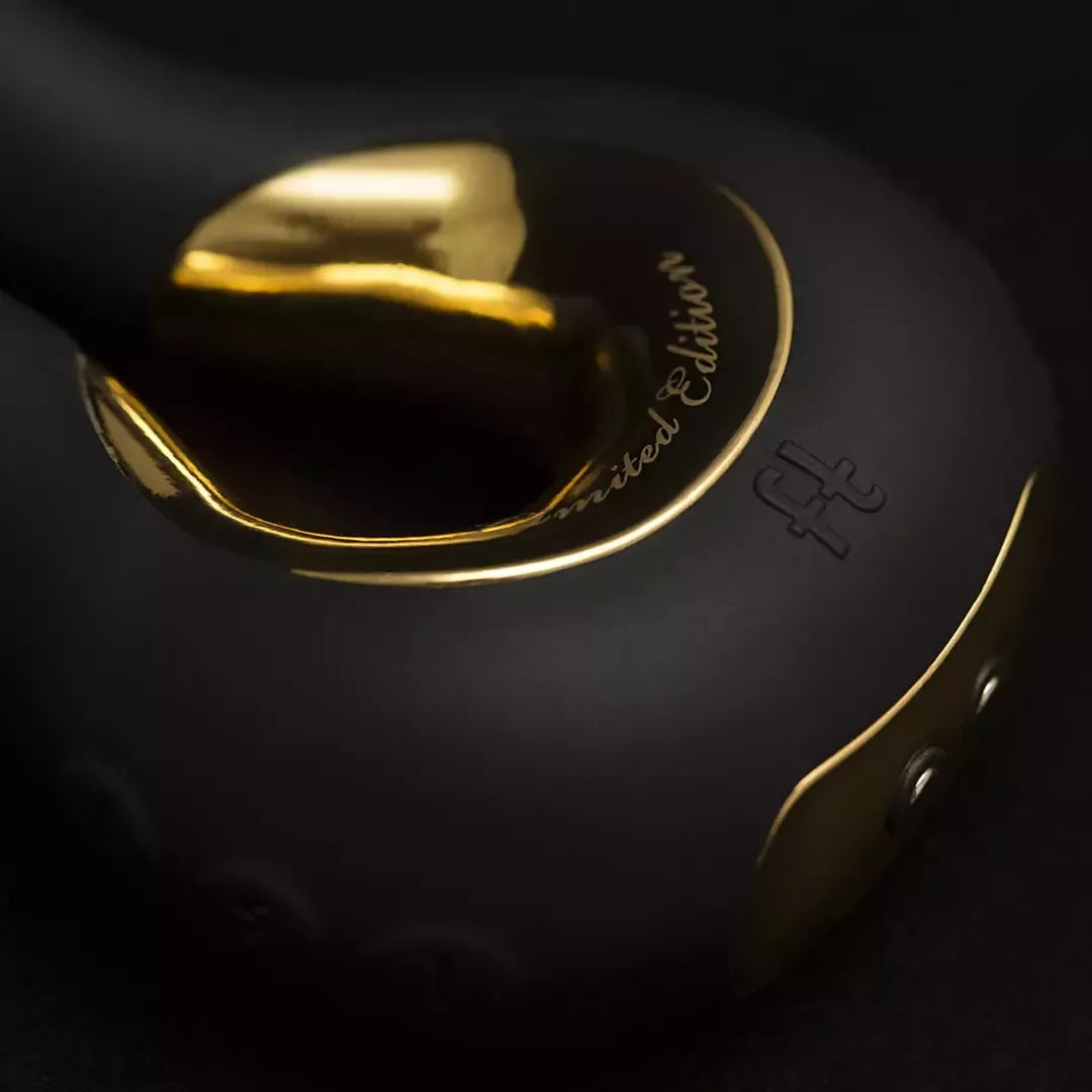 FunToys Gvibe Mini Gold – kompaktiškas dviejų varikliukų intymus prietaisas