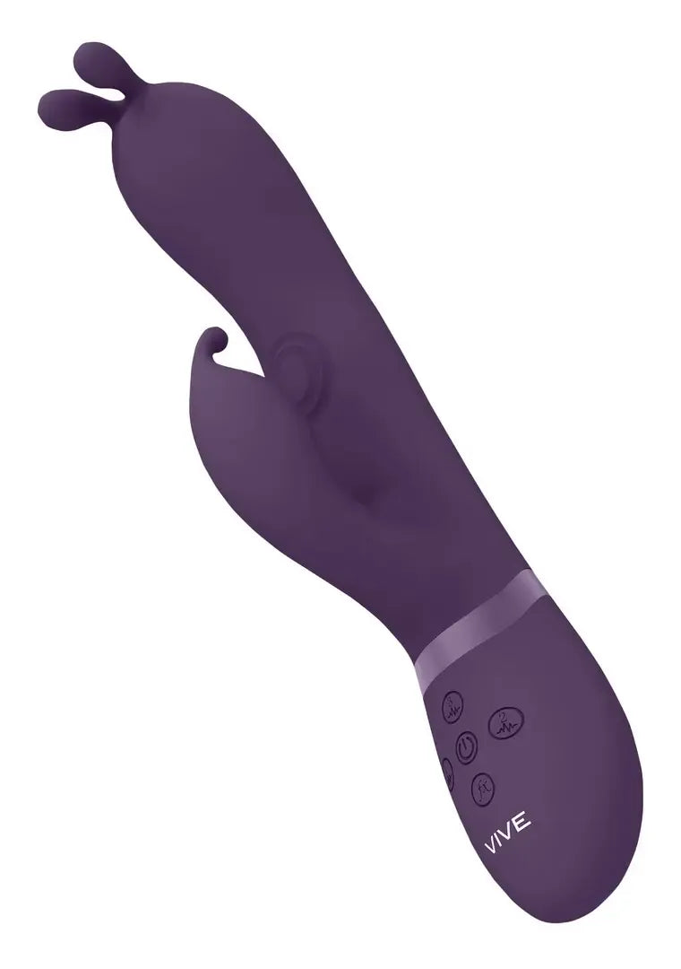Gada PulseWave Bunny Ear intymus masažuoklis su trimis nepriklausomais varikliais