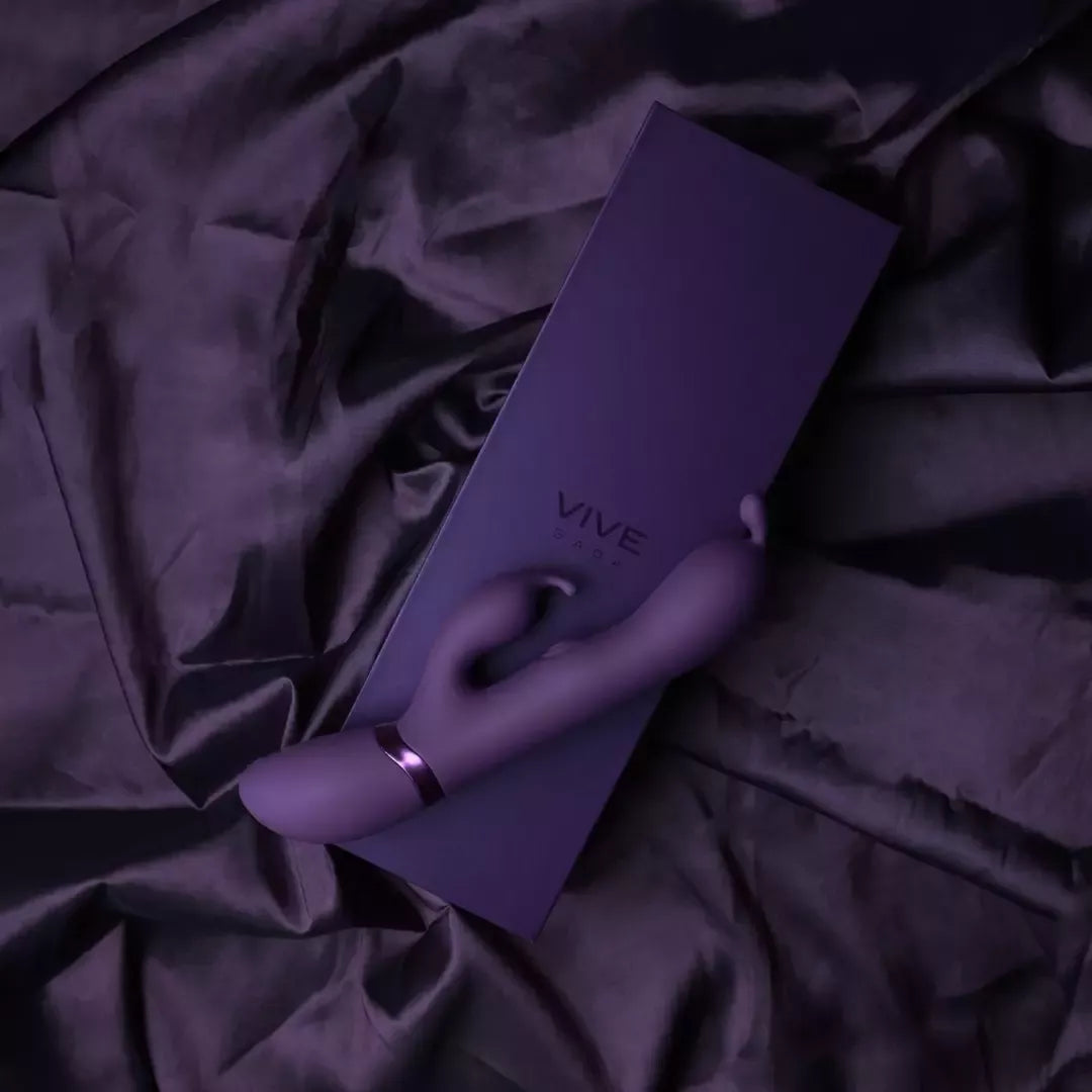 Gada PulseWave Bunny Ear intymusis masažuoklis su trimis nepriklausomais varikliais