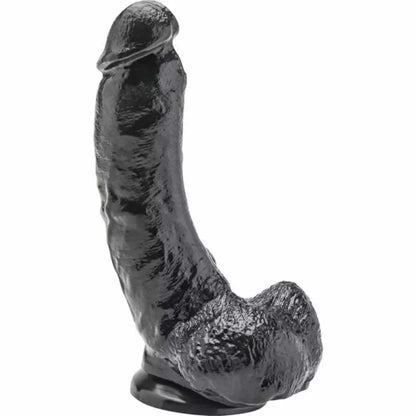 Get Real Black Intimate Machine 20,5 cm anatominis modelis iš PVC