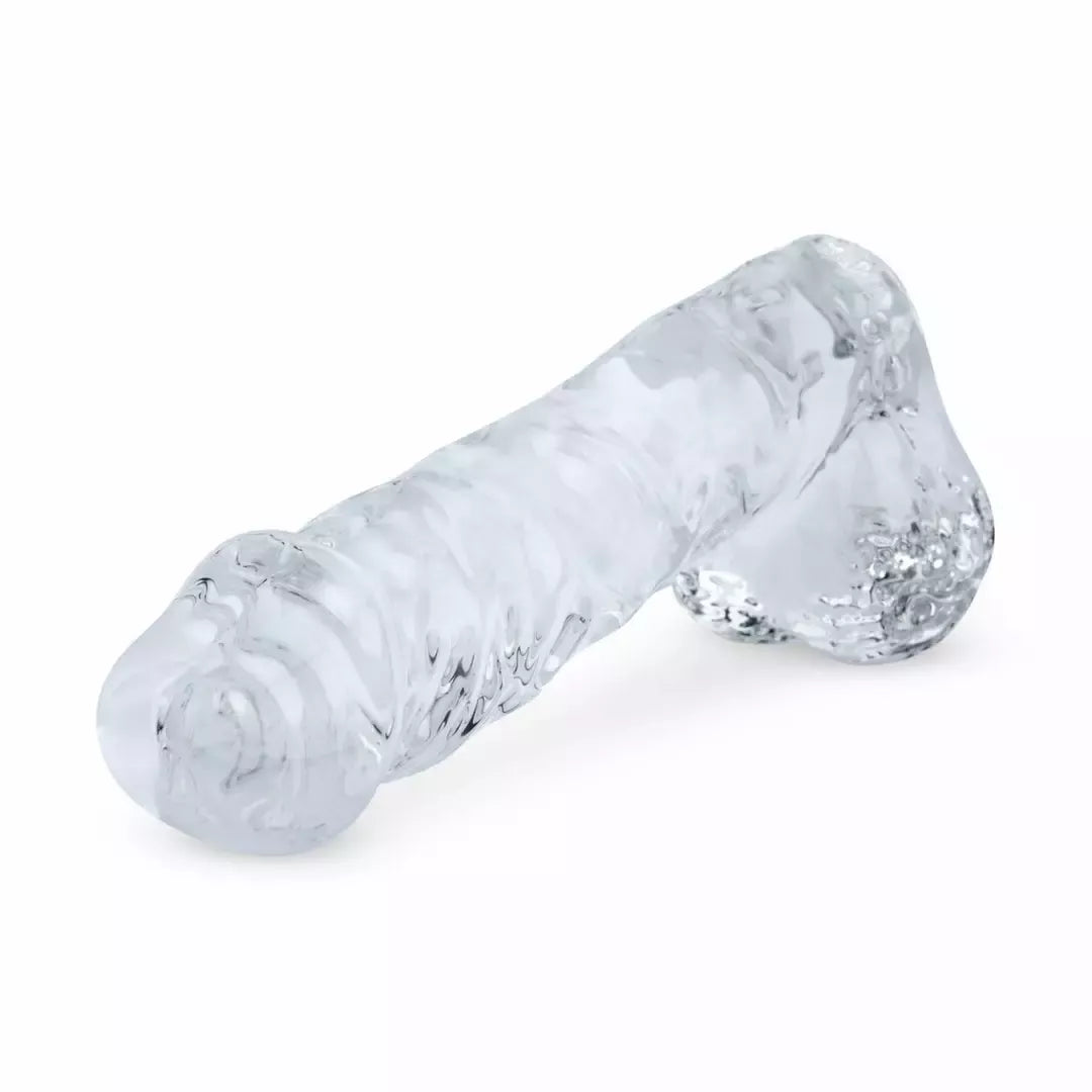 Gildo Glass Model No. 29 – anatominis dildas su ryškiomis venomis, temperatūriniai žaidimai