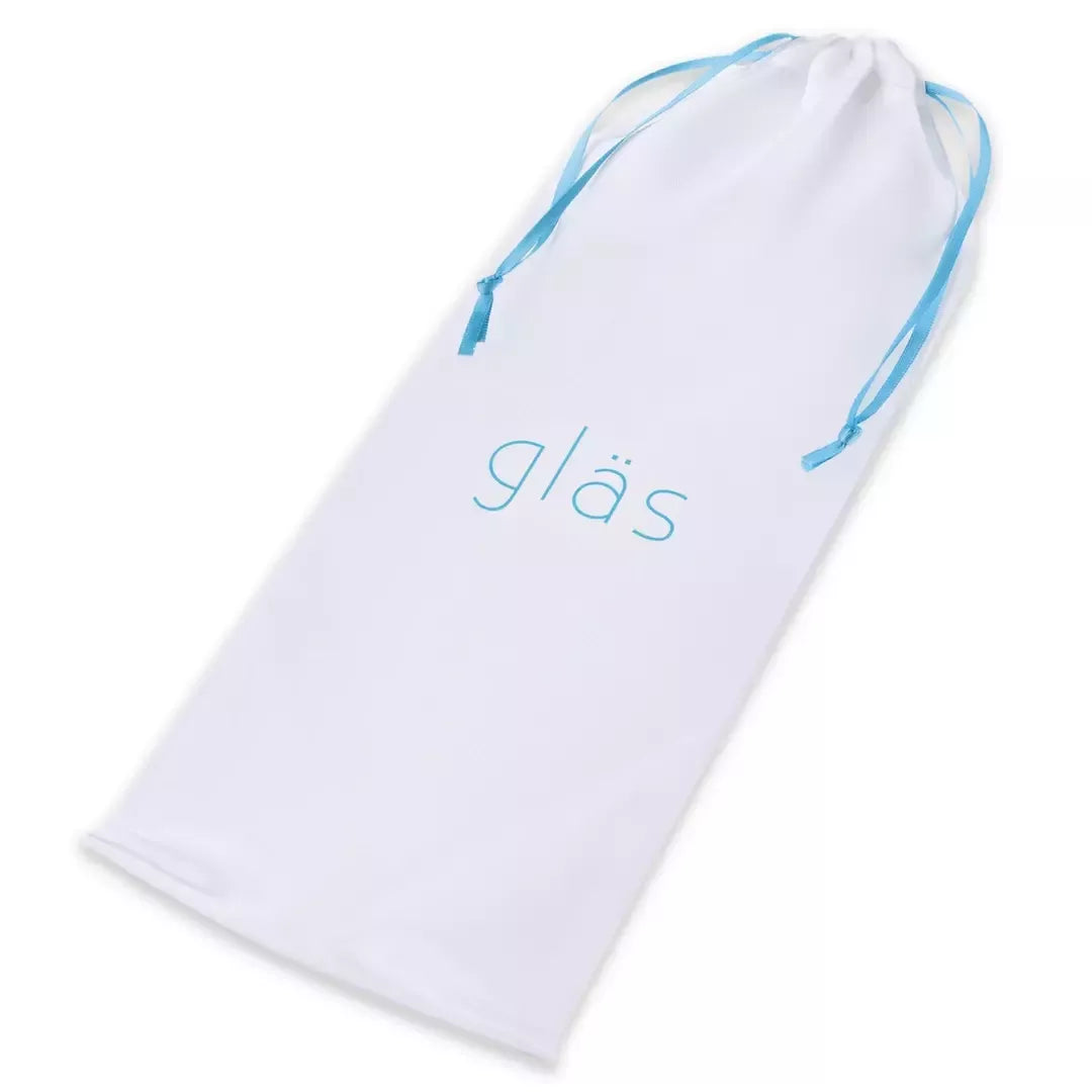 Glas Mr. Swirly stiklinis intymus įrenginys, 25,5 cm, spiralinis korpusas