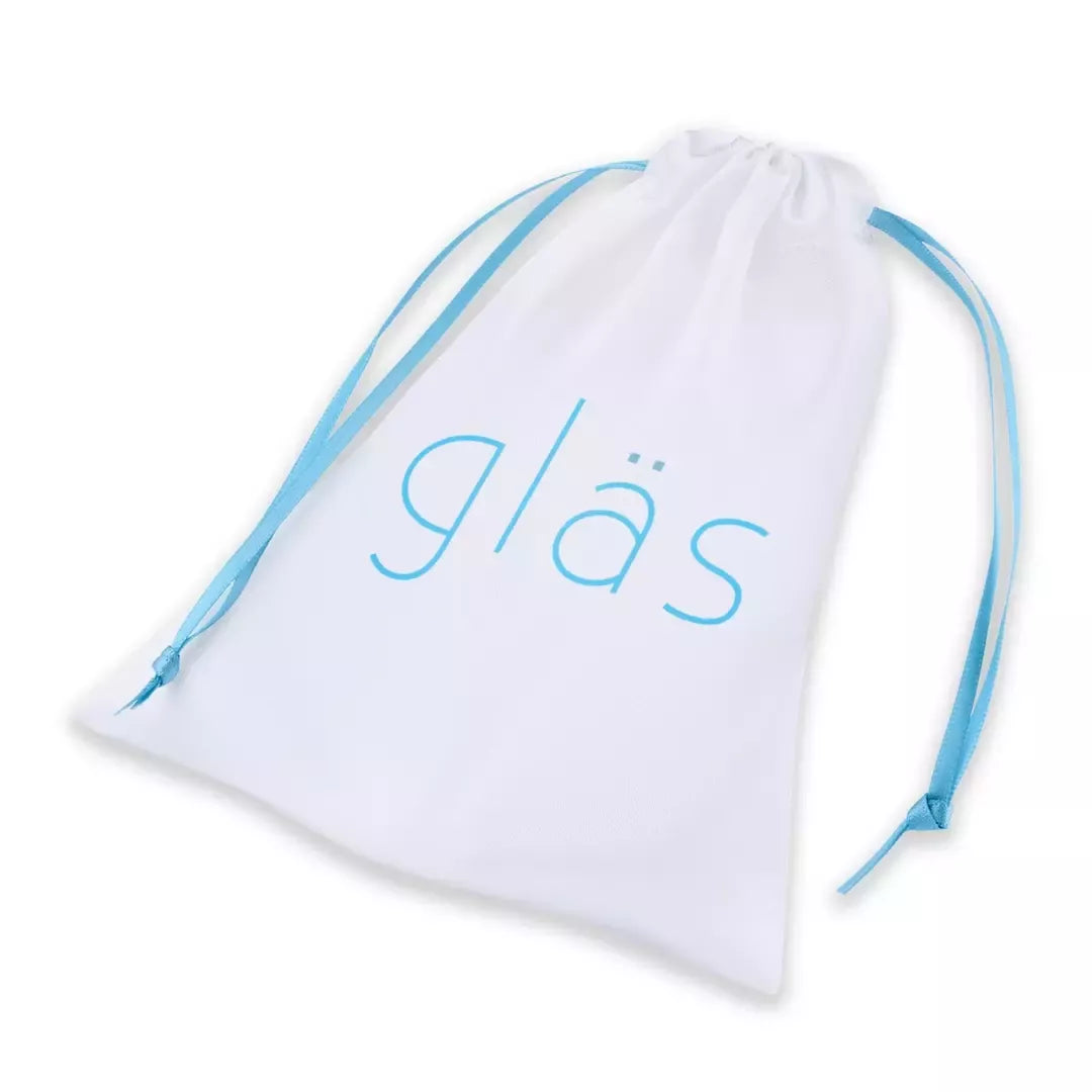 Glas Titus – stiklinis analinis kaištis, skaidrus, 11,5 cm, hipoalerginis