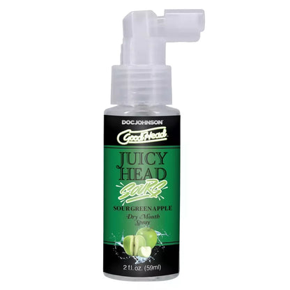 GoodHead Juicy Head burnos drėkinimo purškiklis, rūgščių žaliųjų obuolių skonio, 60 ml, veganiškas