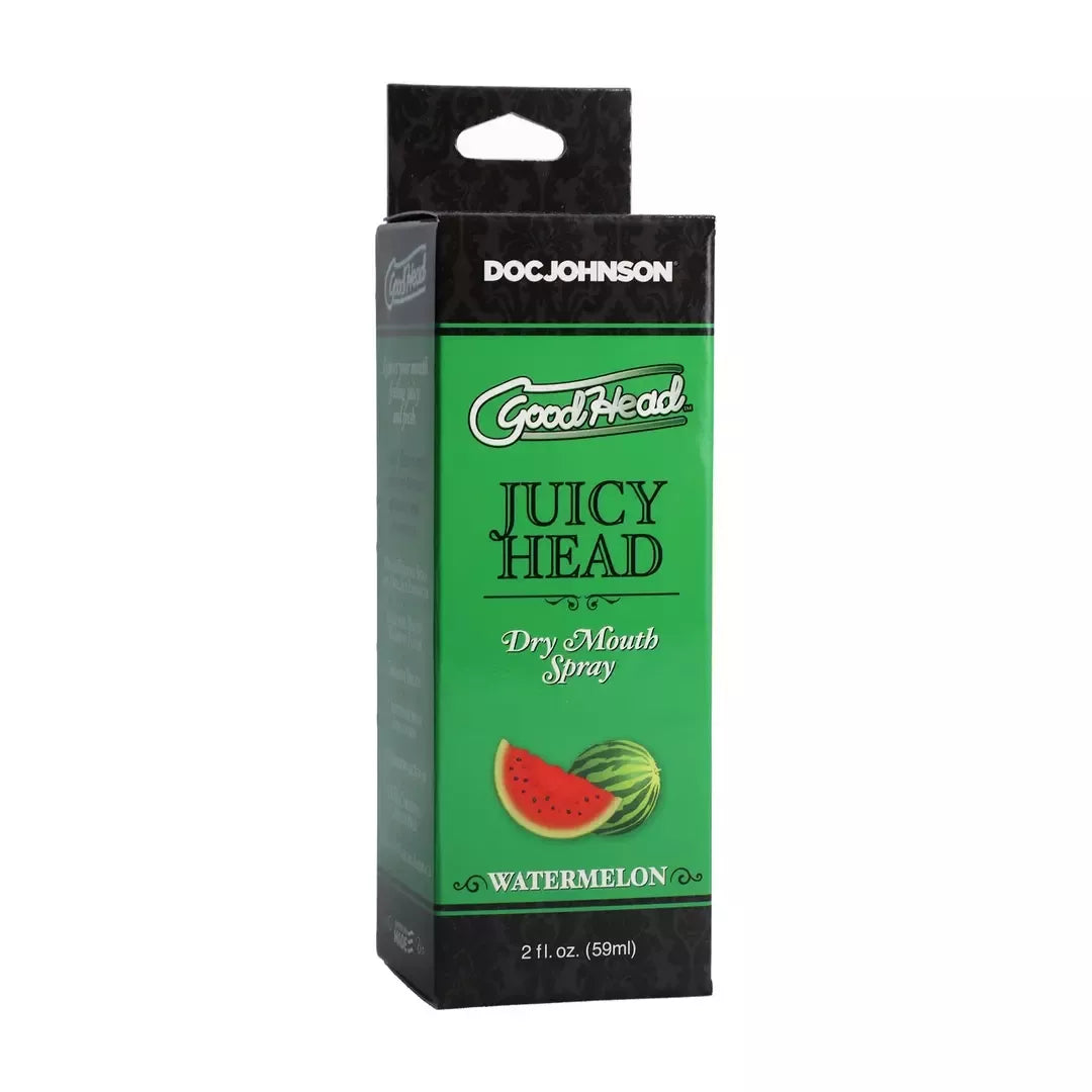 GoodHead Juicy Head burnos sausumą mažinantis purškiklis, arbūzų skonio, 59 ml, be cukraus