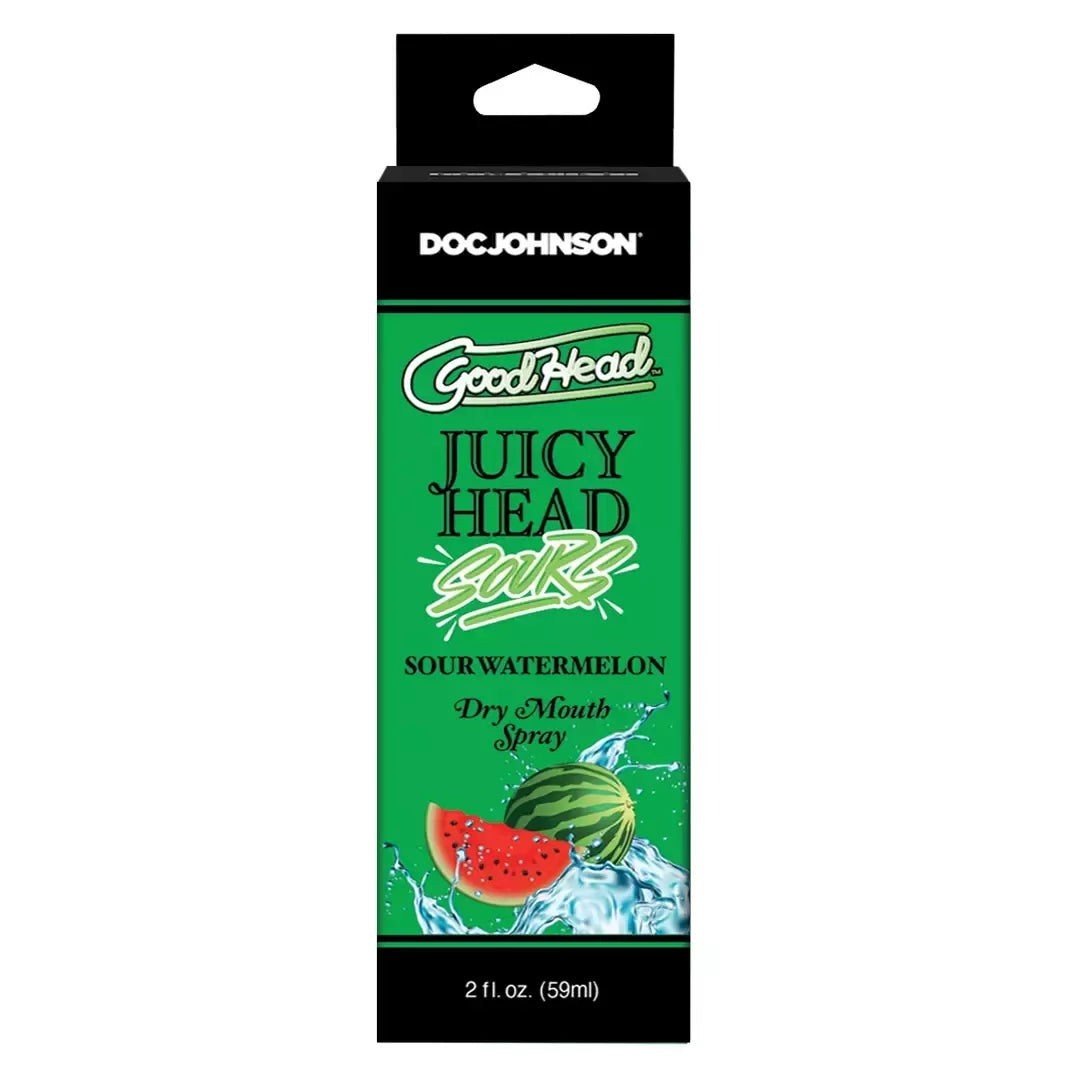 GoodHead Juicy Head drėkinamasis burnos purškiklis, rūgštaus arbūzo skonio, 60 ml