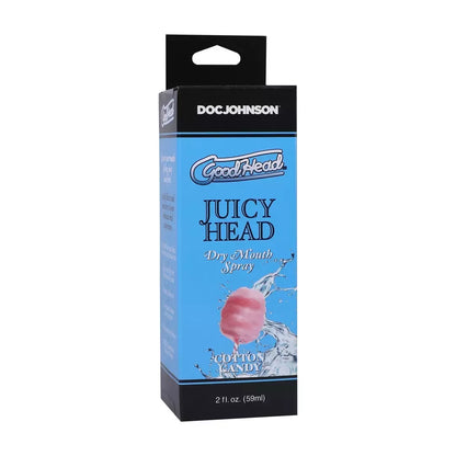 GoodHead Juicy Head sausos burnos purškiklis, cukraus vatos skonio, 59ml, veganiškas, gaivus