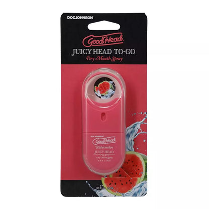 GoodHead Juicy Head To-Go Spray arbūzų skonio 9ml - gaivaus burnos kvapo sprendimas