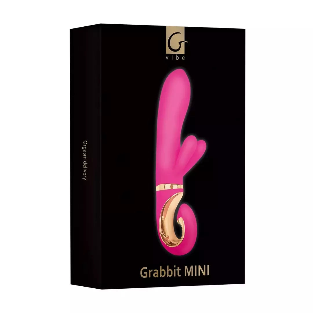 GVibe G-Rabbit Mini Dolce Violet – kompaktiškas trijų variklių intymus prietaisas