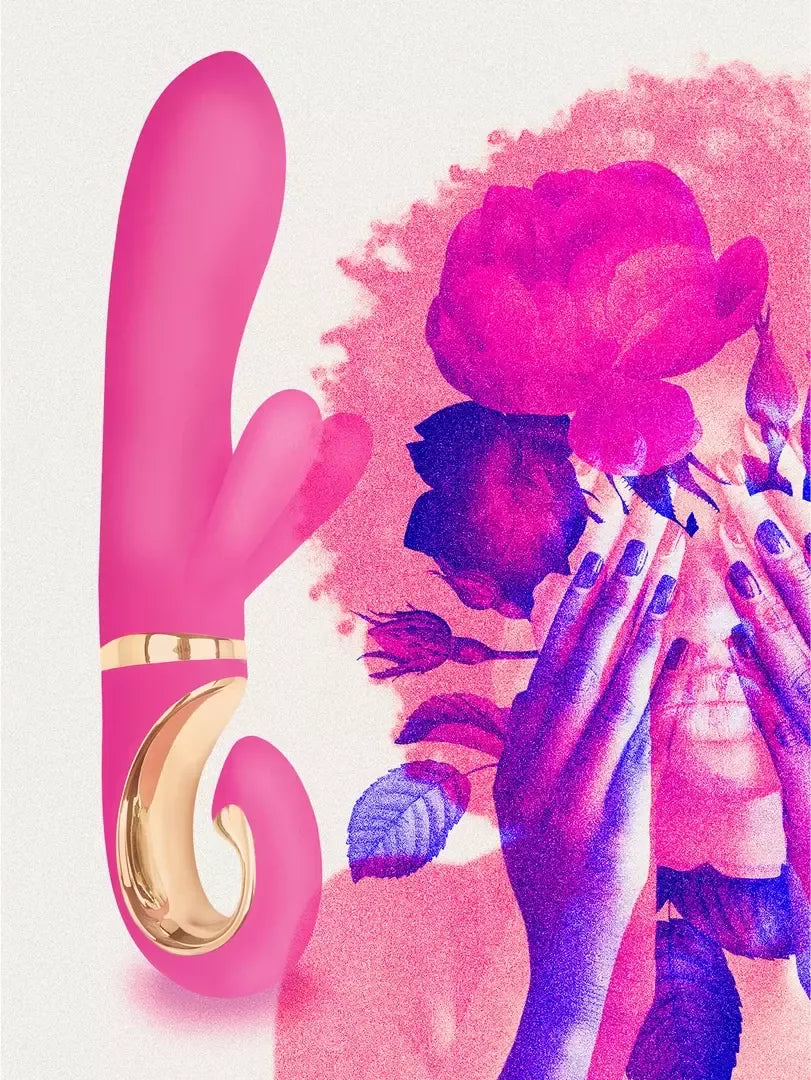 GVibe G-Rabbit Mini Dolce Violet – kompaktiškas trijų variklių intymus prietaisas