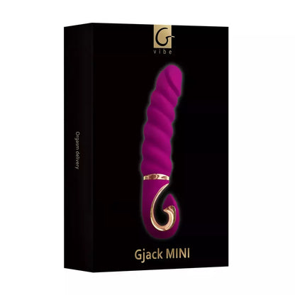 Gvibe Gjack Mini Sweet Raspberry kompaktiškas intymus įrenginys Bioskin