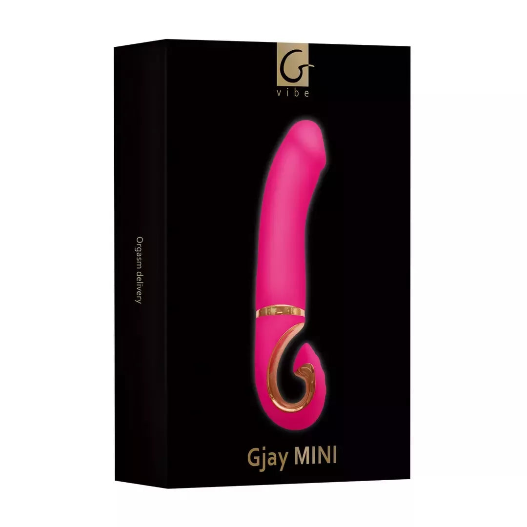 Gvibe Gjay Mini Wildberry – kompaktiškas intymus prietaisas, 6 režimai, Bioskin