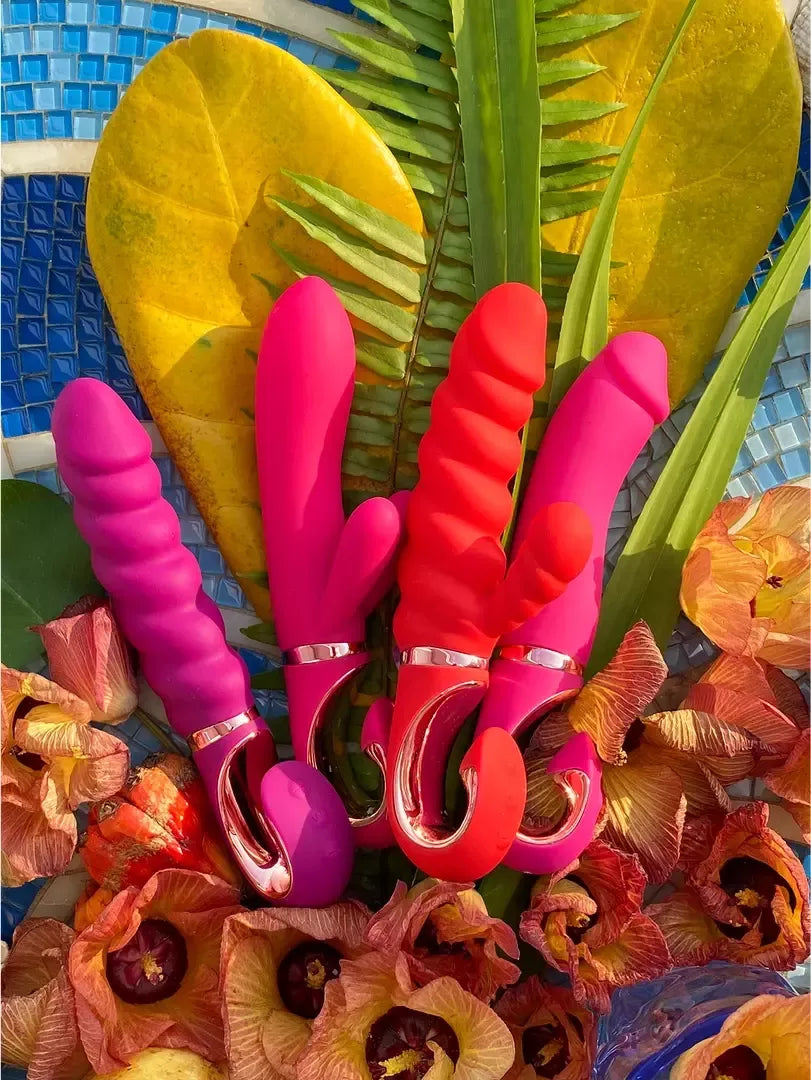 Gvibe Gjay Mini Wildberry – kompaktiškas intymus prietaisas, 6 režimai, Bioskin